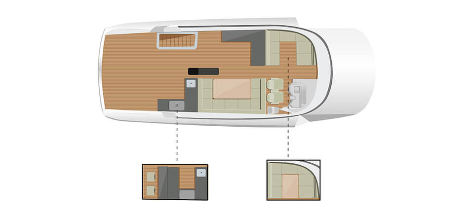 Sirena 68 Layout