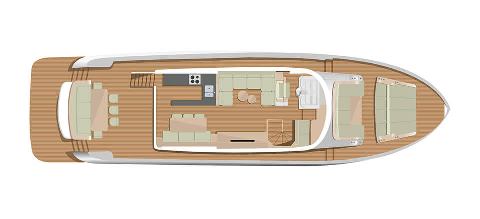 Sirena 68 Layout